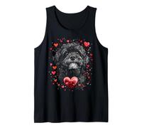 Valentine's Day Portuguese Water Dog Tank Top