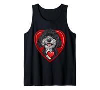 Valentine's Day Portuguese Water Dog Tank Top