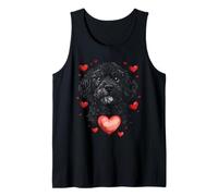 Valentine's Day Portuguese Water Dog Tank Top