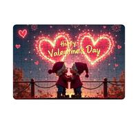 Valentines Day Puzzle - Learning Jigsaw Puzzle, Set of 130 Romantic Pieces for Kids and Adults, Challenging Brain Teaser, Fun Educational Activity for Valentine’s Day Family or Classroom
