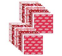 Valentine's Day Reasons Card,Heart Shape Album Card,Special 24 Piece Valentine's Day Paper Card,Craftsman Heart Card in Love in Cardboard Front PE