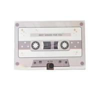Valentines Day Recordable Greeting Card with Voice Recorder Chip for Romantics Messages Cassettes Tape Gifts Love Sound Gift