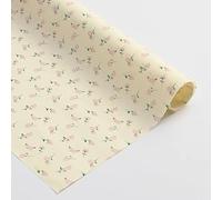 Valentine's Day Rose Printed Thickened Snow Pear Paper Art Aesthetics Rubbing Paper Hand Wrapping Paper For Flowers(StyleD)