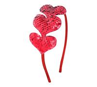 Valentine's Day Sequin Heart Sequined Headbands Valentines Heart Embellished Kids Hair Accessories Cute Headband for Girls 05