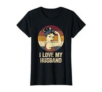 Valentine's Day Shirts Retro - I Love My Husband T-Shirt