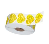 Valentine's Day Sticker Decorative Label Easy to Use for Party Wedding Expressing Love in Various Occasions Valentines Heart Self-Adhesive Decorative Label