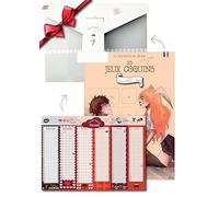 Valentine's Day Surprise Pouch, 25 Naughty Games for Couple, Sexy Calendar A3 Pink, Cardboard Paper with Easel, Giant Illustrated Card, Personalised Gift Pouch