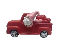 Valentine's Day Table Decorations, Vintage Santa Claus, Truck, Romantic Table Decoration, Valentine's Day Table Decoration, for Wedding, Birthday, Christmas, Home, Room, Living Room, Bedroom, Kitchen