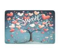 Valentines Day Tree Eucalyptus Hearts Sweet Extra Large Resuable Changing Pad Covers Highly Absorbent Mattress Pad
