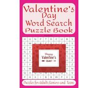 Valentine's Day Word Search Book: Word Searches: With Easy to Read Print about Valentine's Day,Love,Couples and Themed Words and more. 6x9 inch ... 495 words Great for Holidays, Free T imes