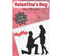 Valentine's Day Word Search Puzzle Book: Word Searches with Easy to Read Print about Valentine's Day, Candy, Kindness, and More | 6x9 Inches, 110 ... ... Gift for Vacations, Parties and Holidays