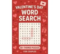 Valentines Day Word Search Puzzle Book: Word Searches with Easy to Read Print about Valentines Day, Love, Couples and More | 6x9 inches, 110 pages | ... Gift for Vacations, Holidays and Free Times