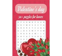 Valentine's day Word Search Puzzle Book: Word Searches with Easy to Read print about Valentine's day, Relationships, Couples and more / 6x9 inches, 110 pages / 50+ puzzles /