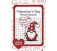 Valentine's Day Word Search Puzzles: A Valentine's Day Theme word find puzzle for Adults, Seniors and Teens