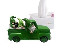 Valentines Decorations - 15x7x6cm Green Red, Valentines Day Decorations, Elegant Design | Romantic Decor Stylish Finish, Heart Balloons, Home Accent For Living Room, Bedroom, Kitchen, Desk