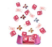 Valentines Folding Bounce Box - Valentine's Day Supplies - Red Envelope Bouncing Box - for Partners Wives Husbands Birthday Proposal Graduation Wedding Commemoration