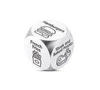 Valentines Gifts for Him Her, Food Dice, Anniversary Birthday Gifts for Husband Wife, Couple Date Night Dice, Romantic Valentines Gifts for Wife, Christmas Birthday gifts