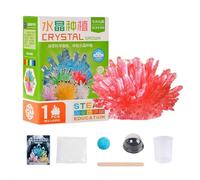 Valentines Gifts for Kids, Crystal Growing Science Kit with Valentine Cards, Fun Classroom Exchange Science Gifts, Unique Class Classroom Exchange Cards, School Party Favors and Goodie Bags Stuffers