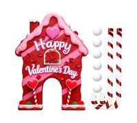 Valentine's Golf Game Set - 13.78 Inch Gingerbread Holiday Game | Interactive Romantic Golf Toys , Family Party for Kids, Adults, Indoor, Outdoor, Club, and Yard Use