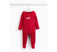 Valentines I Love My Mummy Red Sleepsuit 3-6 months