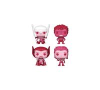 Valentines Pink US Ex. Pocket Pop! 4pk Heart Box (Marvels)