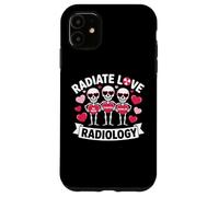 Valentines Radiate Love Radiology Rad Tech Squad MRI Case for iPhone 11