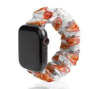 Valentine's Rose Heart Watch Band Compatible with IWatch Bands Series 6 5 4 3 2 1 Elastic Replacement Wristband