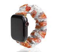 Valentine's Rose Heart Watch Band Compatible with IWatch Bands Series 6 5 4 3 2 1 Elastic Replacement Wristband