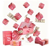 Valentines Surprise Gift Box, Explosion Gift Boxes, Pop Up Valentines Gifts Boxes for Her, DIY Bouncing Box, Festival Money Photo Folding Gift Box Album Birthday Gift Decoration (Valentines)
