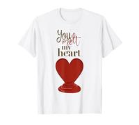 Valentine's T-shirt- You Melt My Heart- Love T-Shirt