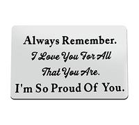 Valentines Wallet Card Gift To My Husband Wife Gift Engraved Wallet Card Gift for Couple Girlfriend Gift from Boyfriend Inspirational Wallet Insert Card Gift Wedding Anniversary Card Gift for Husband