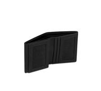 Valentini Yew II Men's Genuine Leather Wallet - RFID Protection - 7 Card Slots - 10 x 8 cm Black