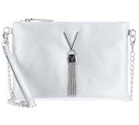 Valentino Bag Divina Faux Leather Silver One Size