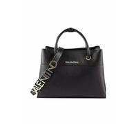 Valentino Alexia Metal Logo Strap Tote Shopper Womens Bag In Black