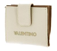 Valentino Women's Alexia Zip Around Wallet, White/Cuoio, One Size