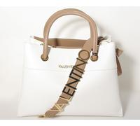 Valentino bags ALEXIA bag VBS5A802 bianco/cuoio borse a mano shopping 35x25x15cm