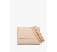 VALENTINO BAGS Alexia Ecru Logo Strap Satchel Bag Size: One Size, Colo