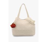 VALENTINO BAGS Courmayeur Ecru Woven Shopper Bag Size: One Size, Colou