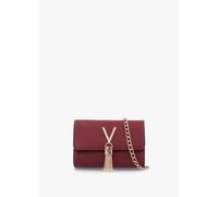 VALENTINO BAGS Divina Bordeaux Pebbled Shoulder Bag Size: One Size, Co