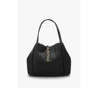 VALENTINO BAGS Fania Nero Quilted Chevron Shoulder Bag Size: One Size,