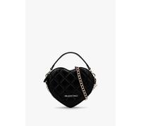 VALENTINO BAGS Marshmellow Quilted Heart Nero Shoulder Bag Size: One Size, Colour: Black Fabric