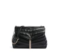 Mario Valentino Women's Black Quilted Shoulder Strap, Black, One Size