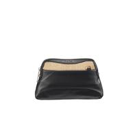 Valentino Bags Women's Sunday Crossbody Raffia Bag Black Valentino Bags Black One Size