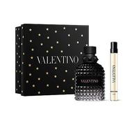 Valentino Mens-fragrances Uomo-Born-In-RomaGift set Eau de Toilette Spray 50 ml + Eau de Toilette Spray 10 ml