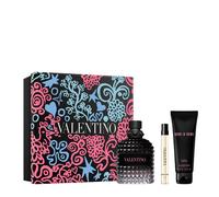 Valentino Mens-fragrances Uomo-Born-In-RomaBorn In Roma Uomo Set Eau de Toilette Spray 100 ml + Travel Spray 10 ml + Shower Gel 75 ml