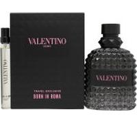 Valentino Born In Roma Uomo Gift Set 100ml Eau De Toilette + 10ml Eau De Toilette