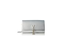 Valentino by Mario Valentino Women's Divina POCHETTE, Silver (Argento), 12x4.5x27 cm (W x H x L)