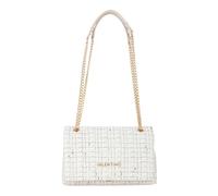 VALENTINO cross body bag Tweed Flap Bag Off Wh/Multi creme-white