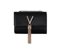 Valentino Divina Small Crossbody Bag - Black/Gold, Black/Gold, Women Black/Gold