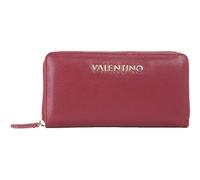 Valentino Divina Zip Around Wallet Bordeaux Wine Red